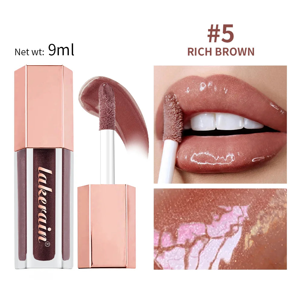 Moisturizing Shimmer Lip Gloss for Plump Hydrated Lips
