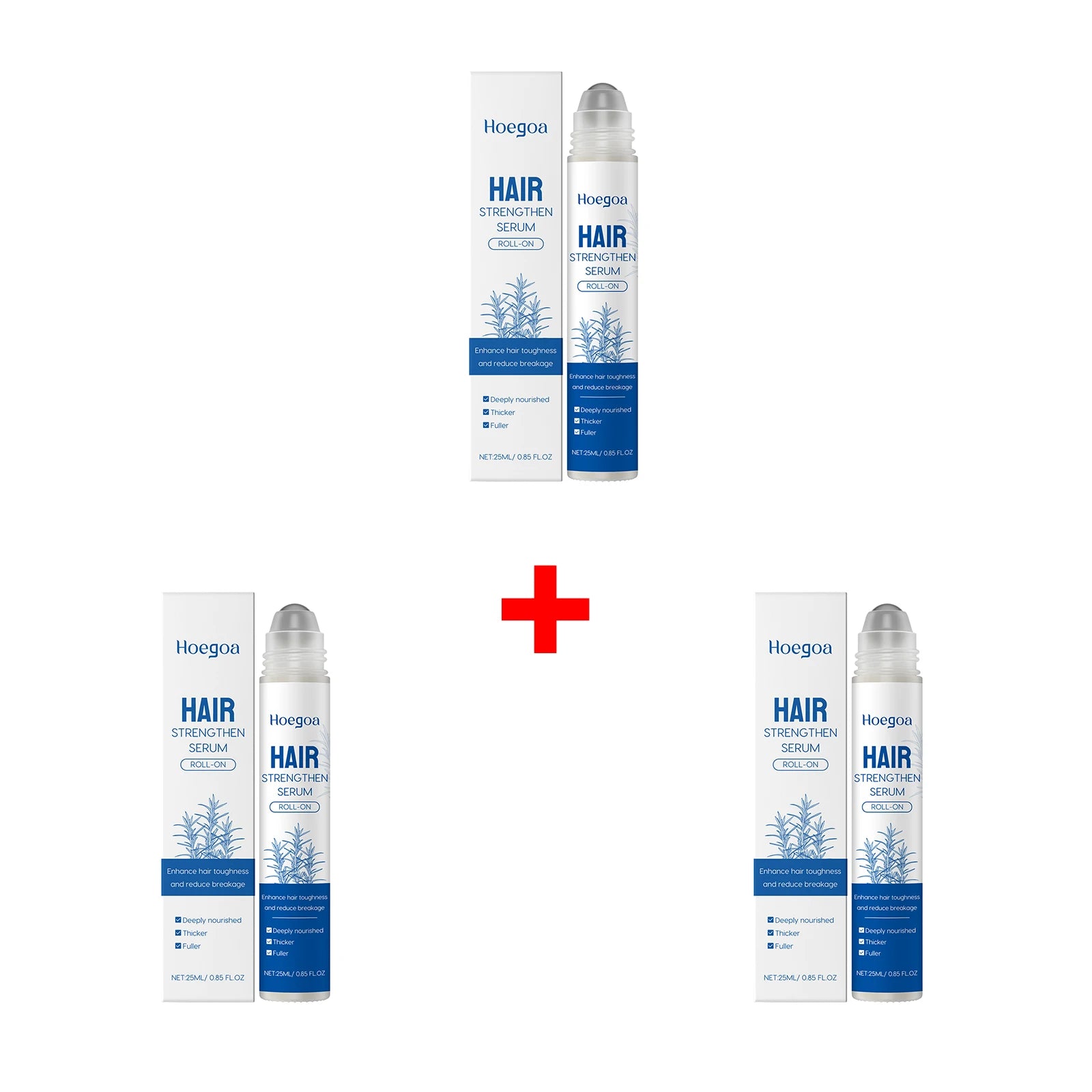 Rosemary Hair Growth Serum Roll-On for Scalp Stimulation - 14