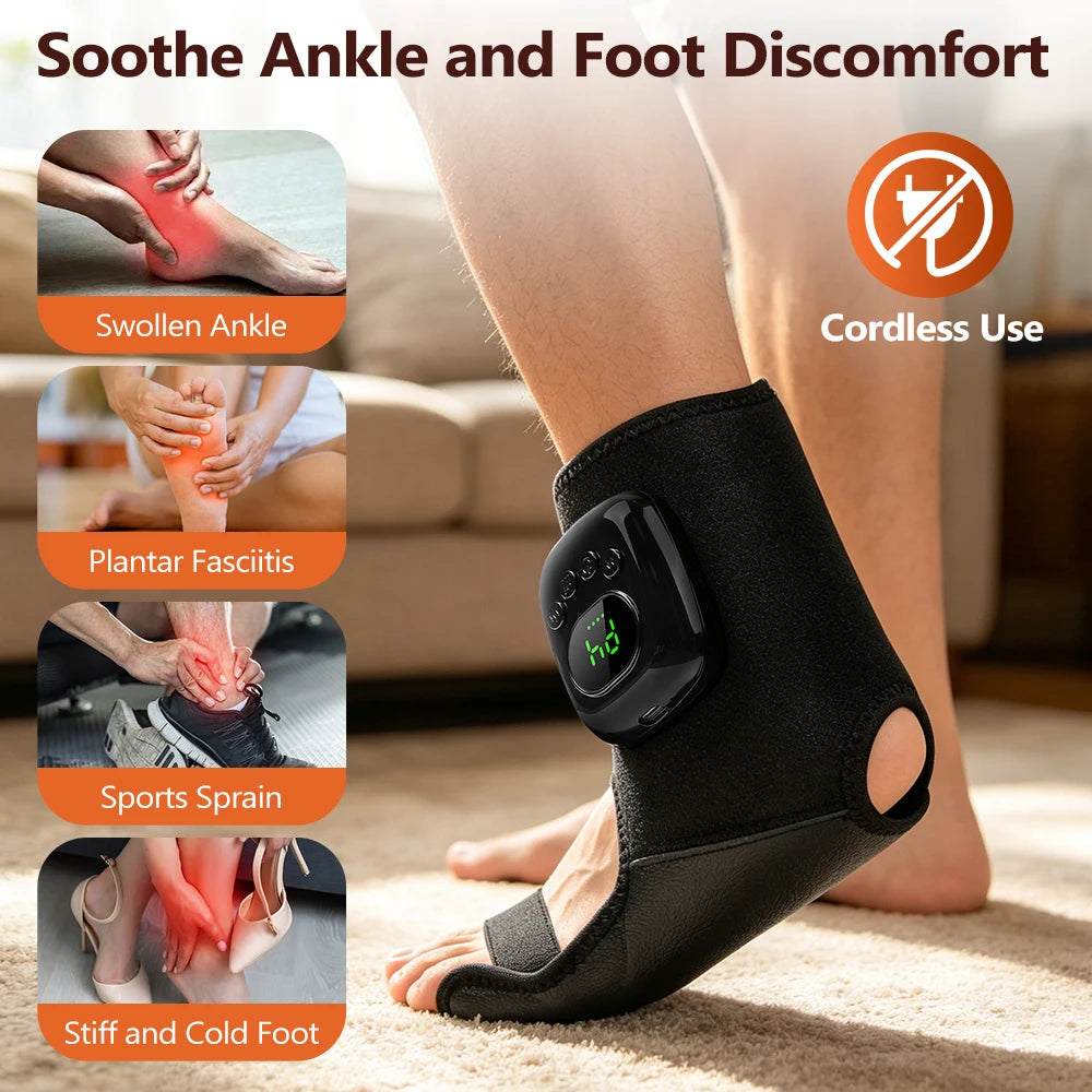 Heated Air Compression Wrist Massager