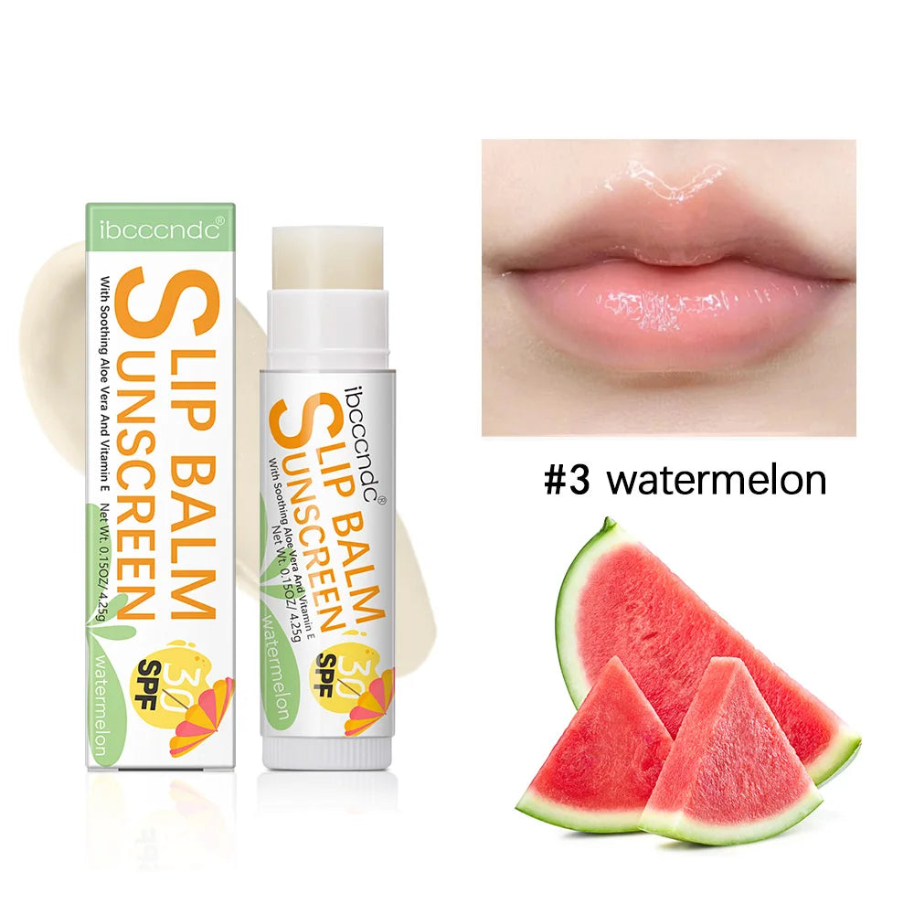 SPF 30 Moisturizing Sunscreen Lip Balm for UV Protection