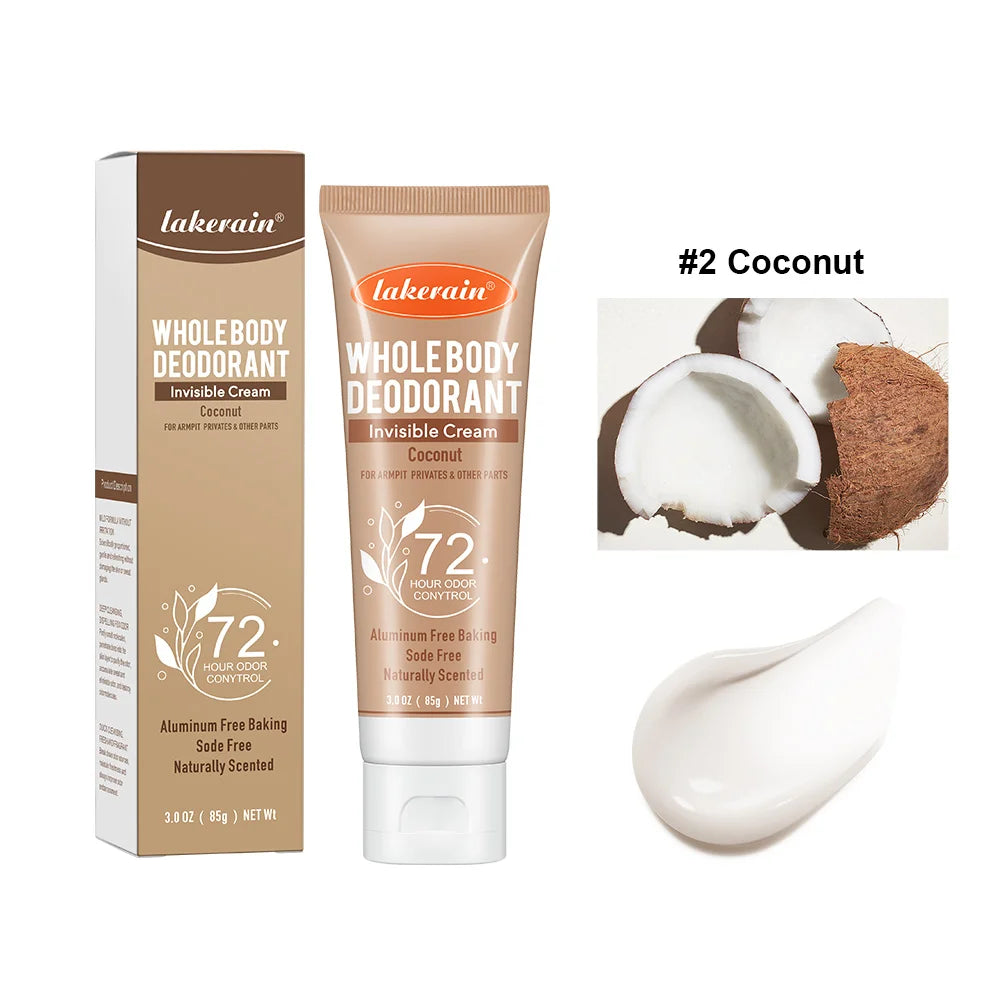 72-Hour Invisible Whole Body Deodorant Cream