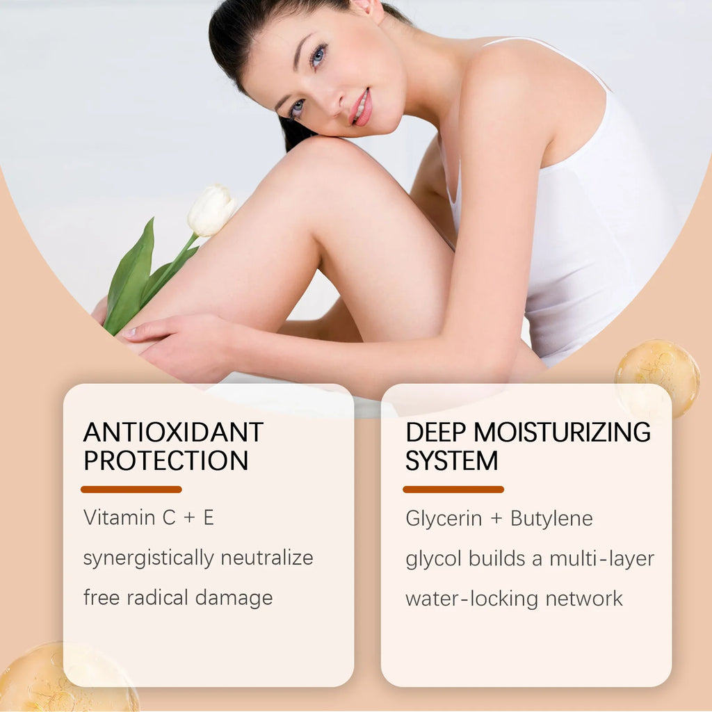 Vitamin C Brightening & Hydrating Body Oil for Dry Skin
