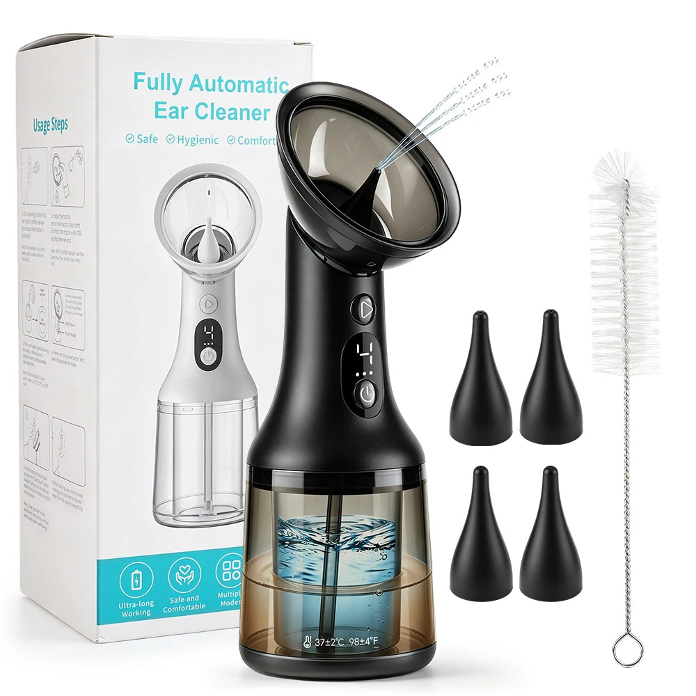Electric Ear Wax Removal Irrigator with Dual Tank System - 7
