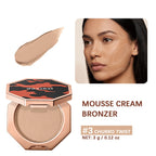 Cream Mousse Contour Bronzer for Seamless Face Sculpting