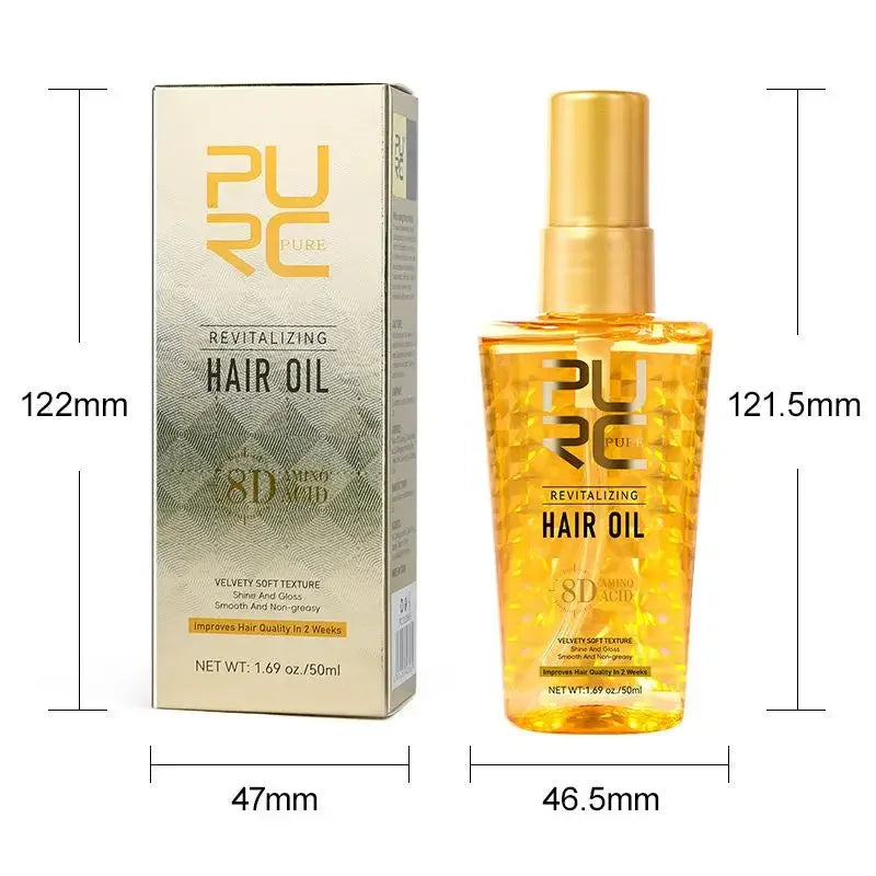 Amino Acid Revitalizing Hair Oil for Frizz Control and Shine