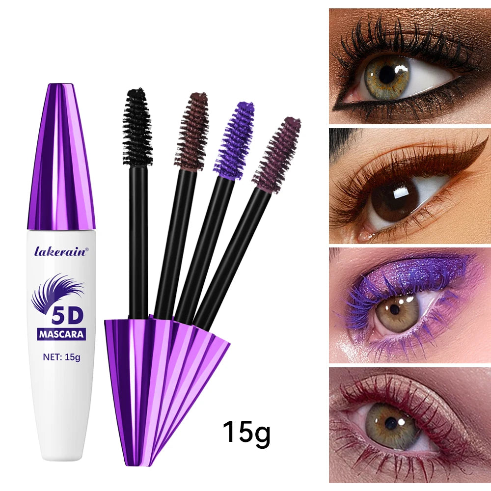 Waterproof 5D Lengthening and Volumizing Lash Mascara