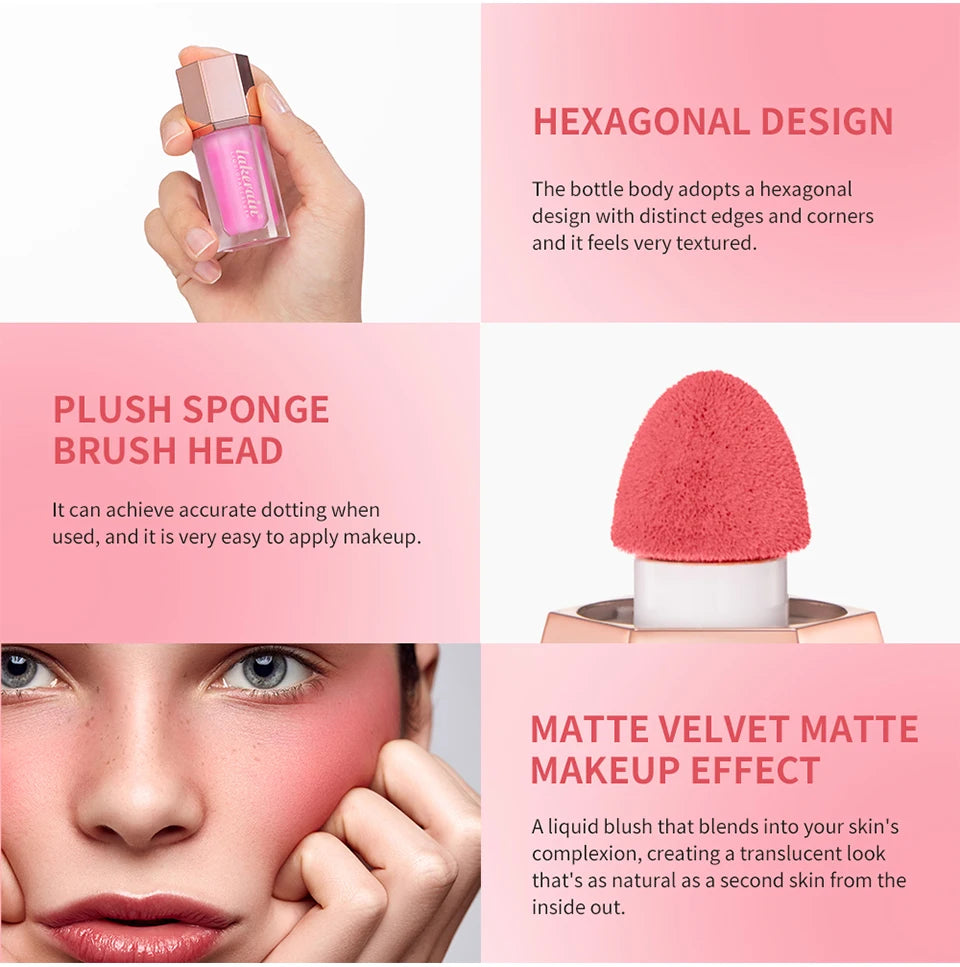 Waterproof Matte Liquid Face Blush