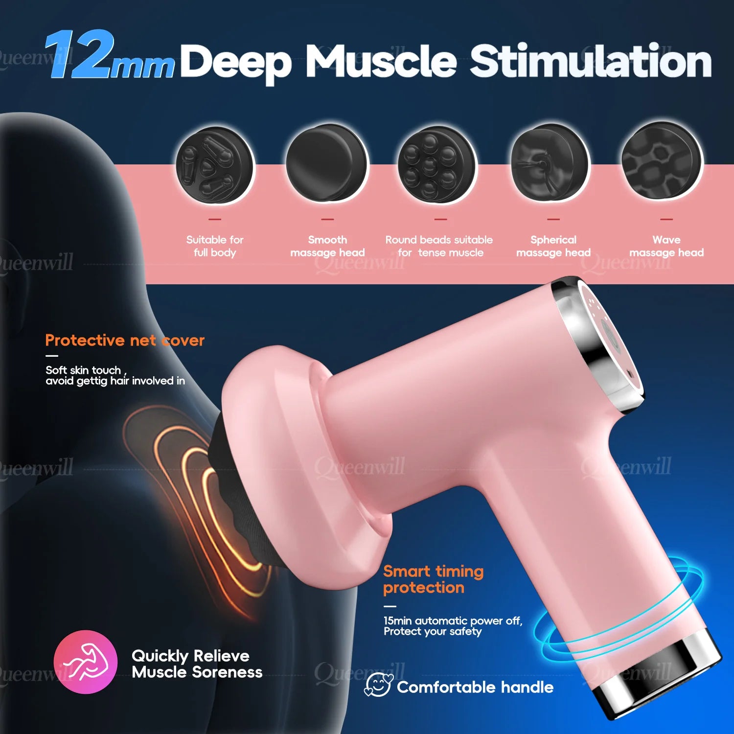 Portable Electric Body Sculpting and Muscle Massager - 4