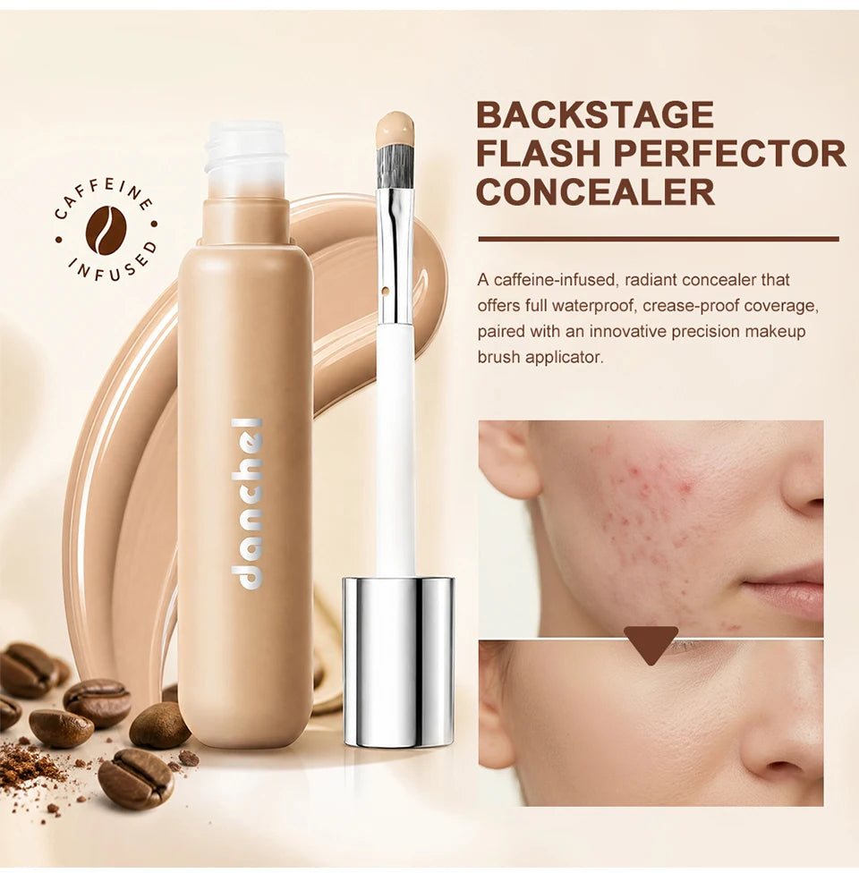 Full Coverage Waterproof Liquid Concealer for Face and Body