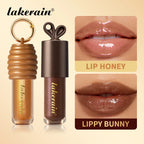 Honey and Chocolate Moisturizing Lip Gloss Set