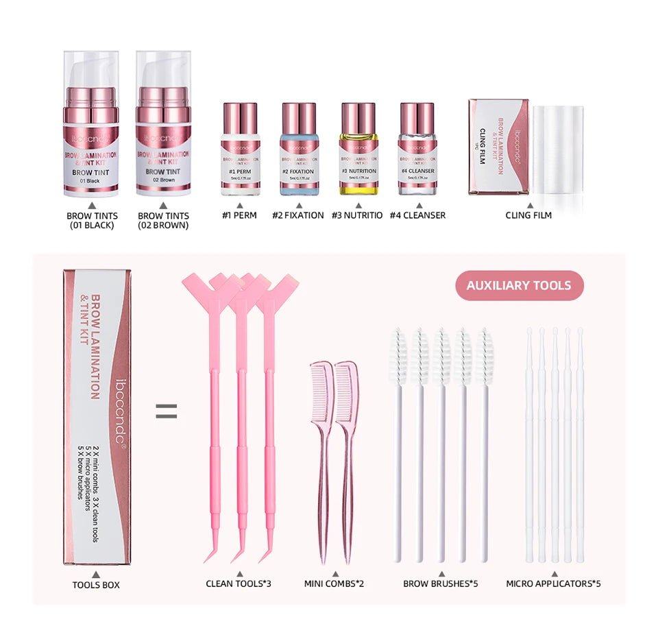 Professional Brow Lamination and Tinting DIY Home Kit - 12