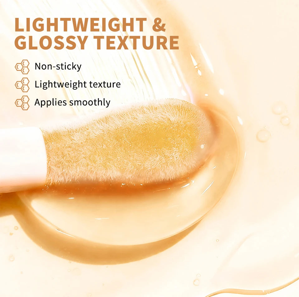 Honey and Chocolate Moisturizing Lip Gloss Set