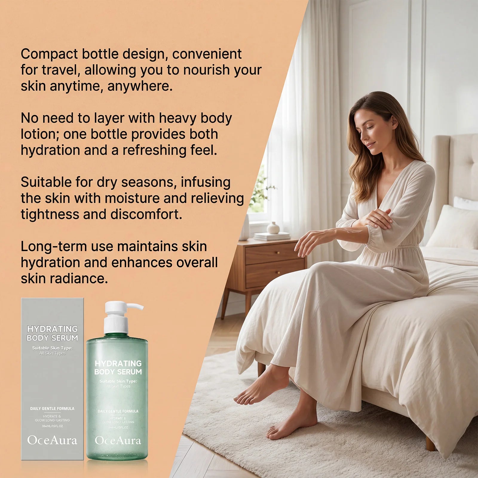 Hydrating Body Serum for Dry Skin and Smooth Complexion - 11