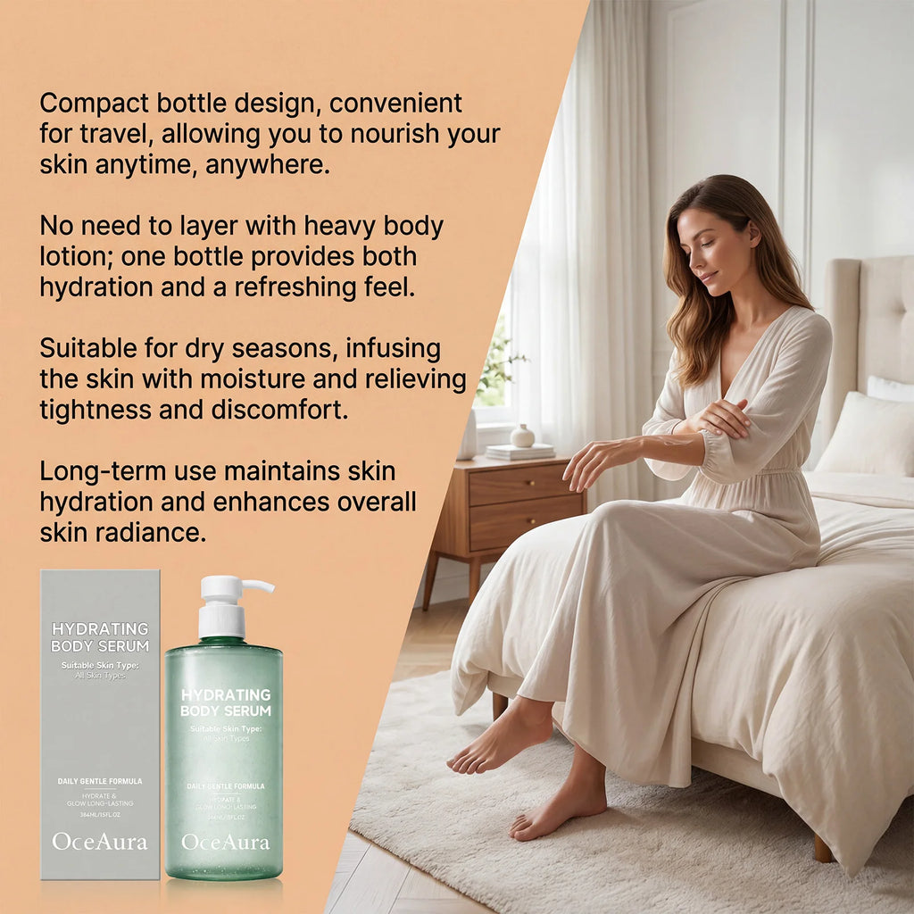 Hydrating Body Serum for Dry Skin and Smooth Complexion