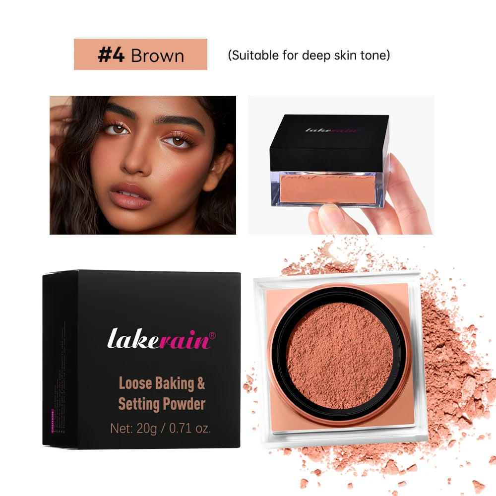 Oil-Control Loose Baking and Setting Powder