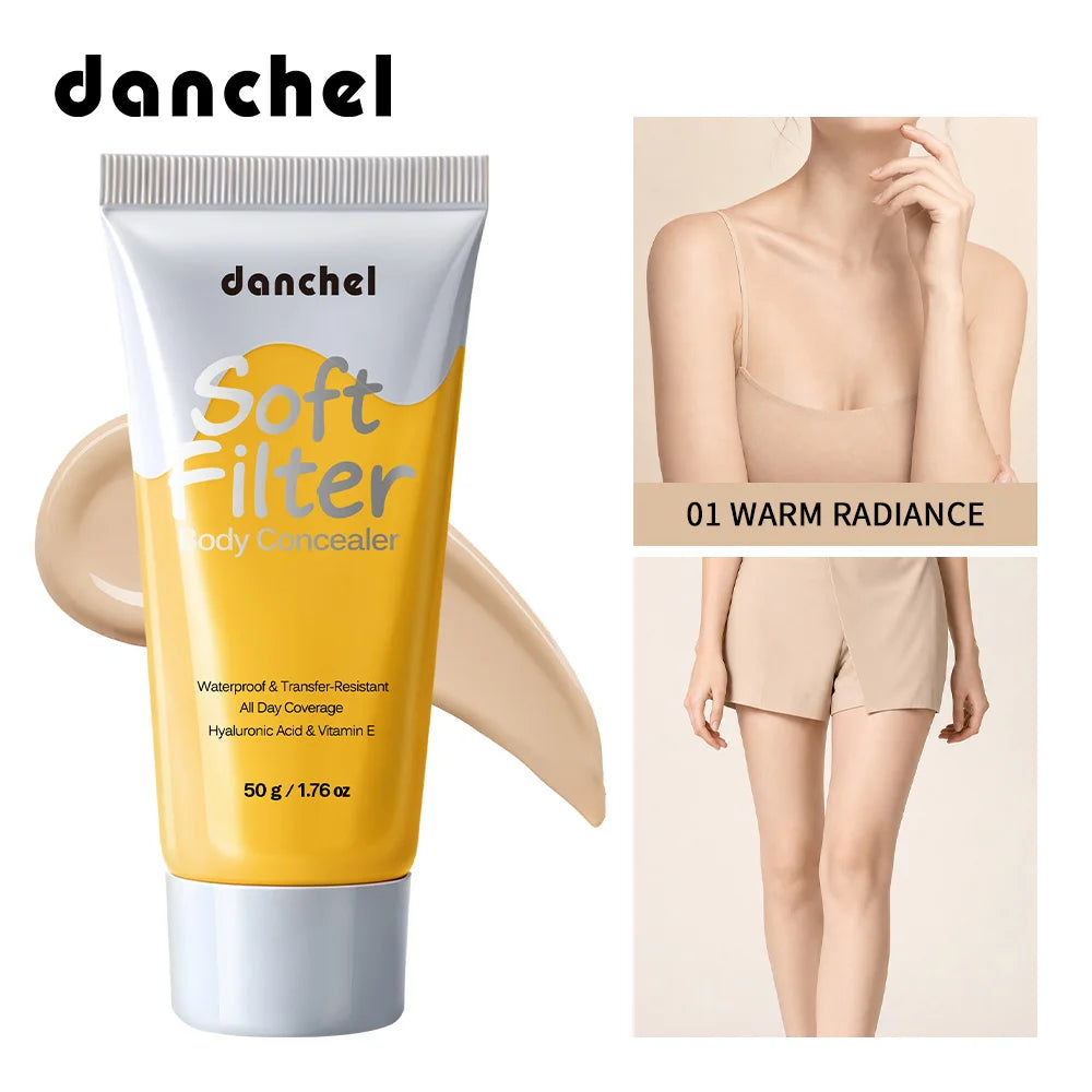 Waterproof Full Coverage Body Concealer for Scars, Tattoos and Veins