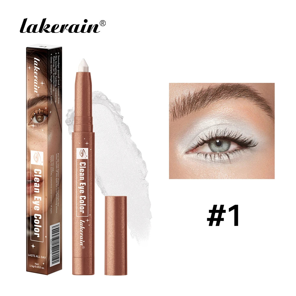 Waterproof Shimmer Pearlescent Eyeliner and Eye Brightener Pencil - 31