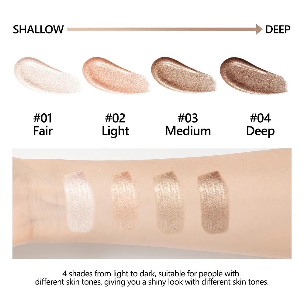 Liquid Illuminating Glow Foundation and Highlighter