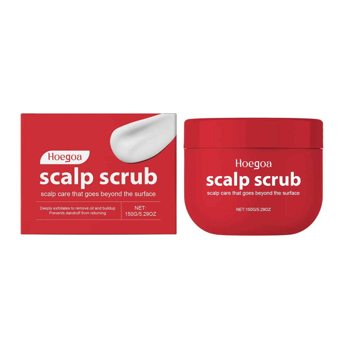 Deep Cleansing Scalp Exfoliating Scrub for Dandruff and Oil Control