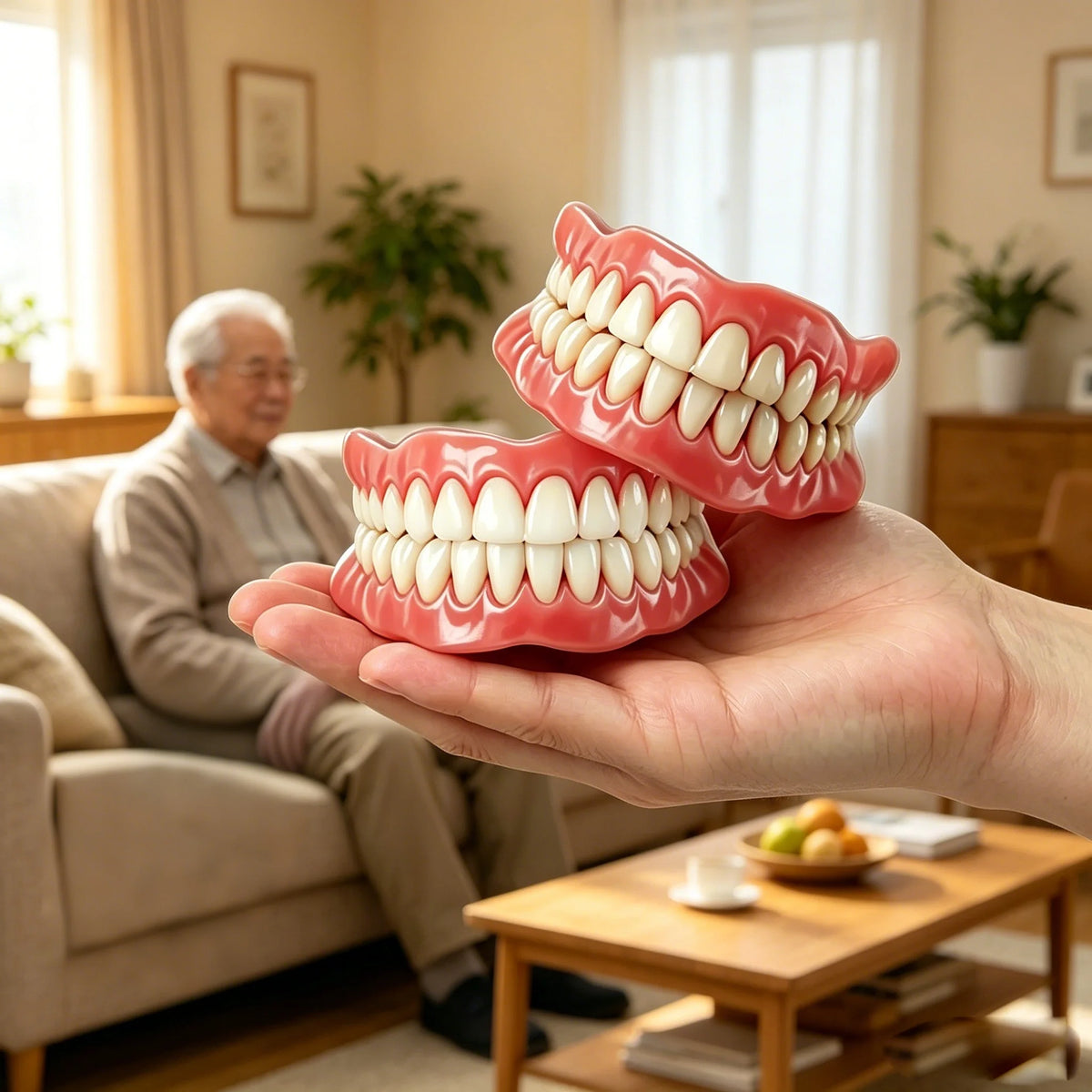 Instant Smile Cosmetic Denture Fitting Kit for Natural Teeth Alignment