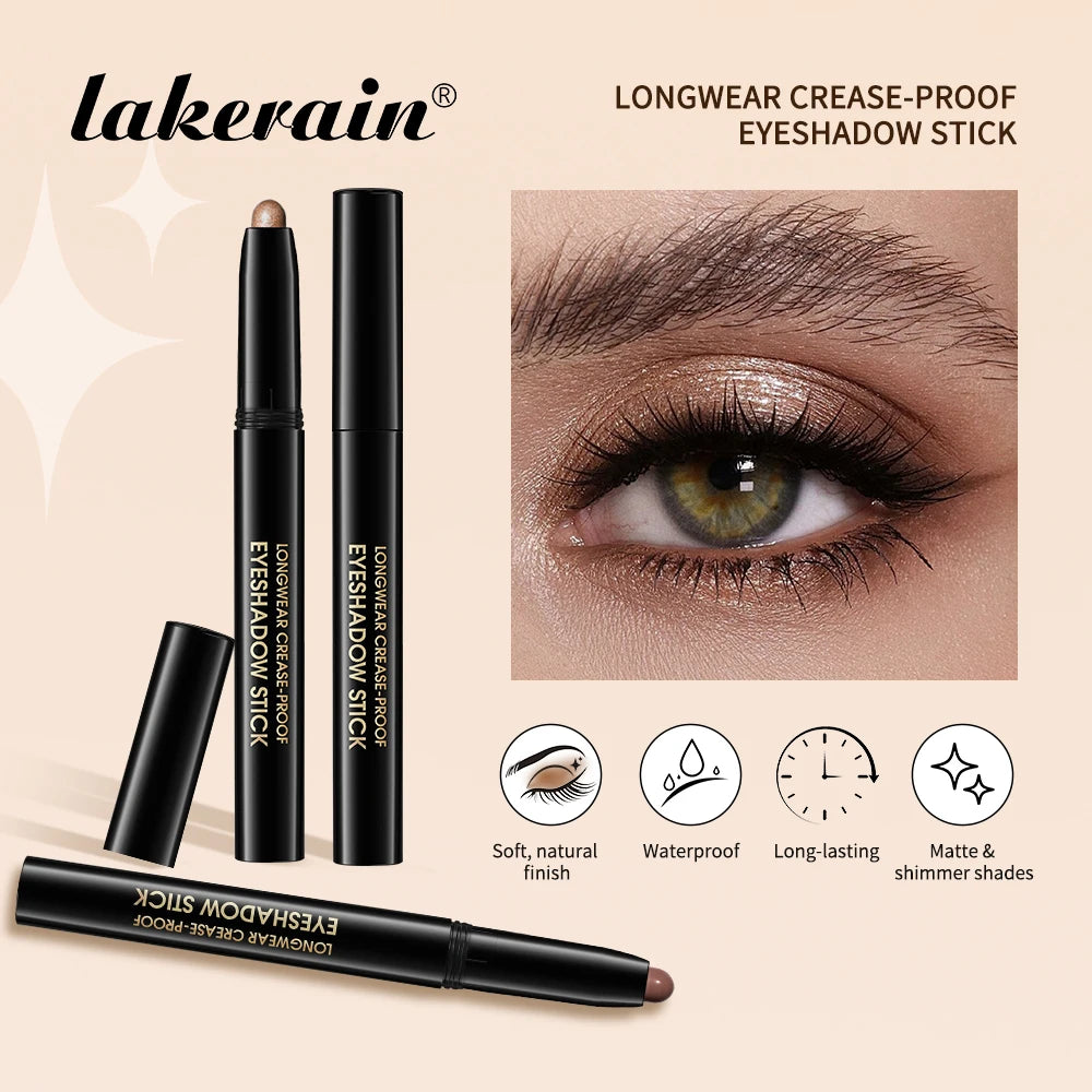 Longwear Waterproof Crease-Proof Eyeshadow Pencil Stick