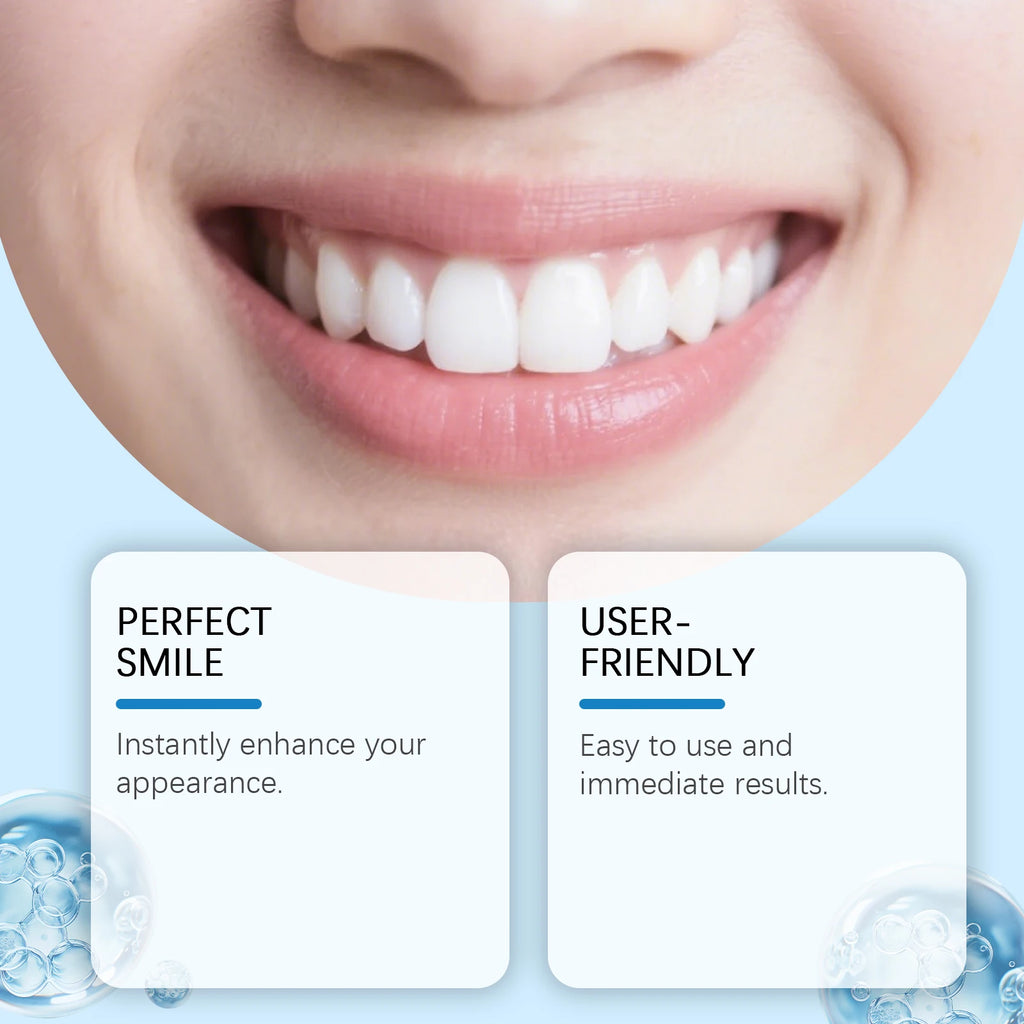 Cosmetic Denture Set for Temporary Smile Enhancement