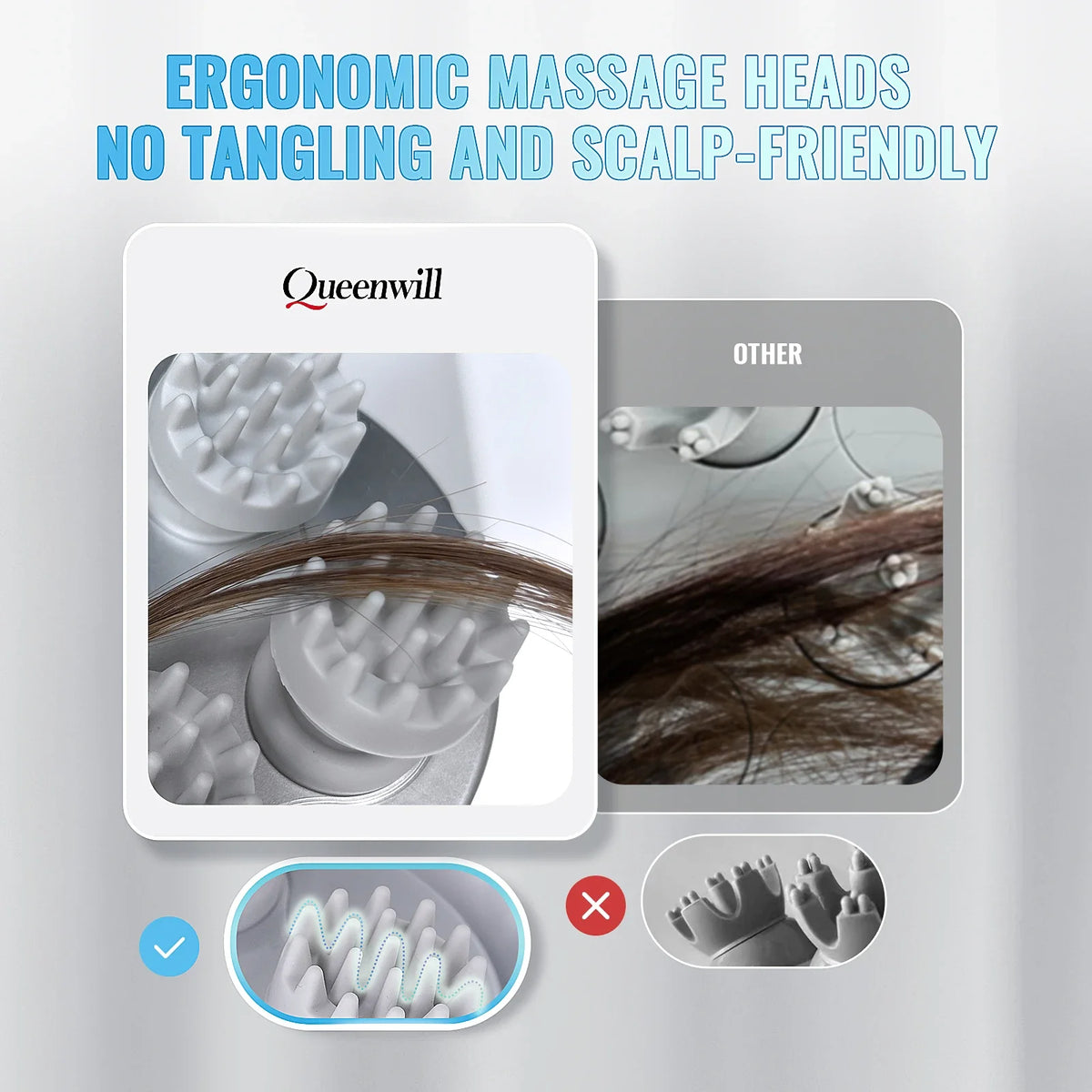 Wireless Electric Scalp and Body Massager