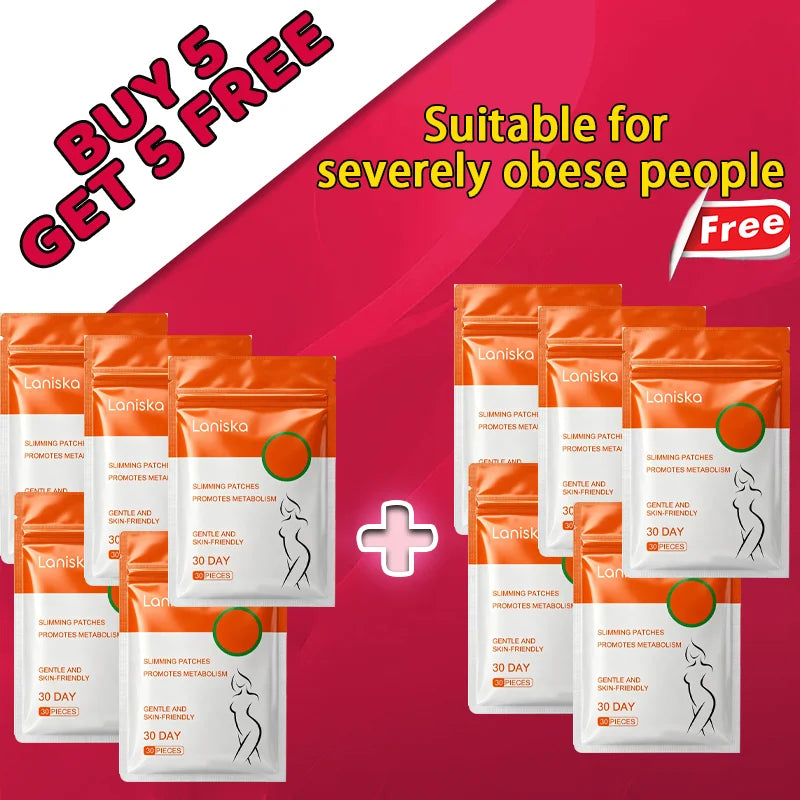 30-Day Metabolism Support Slimming Body Patches - 8