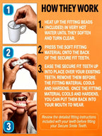 Comfort Fit Natural-Look Denture Set