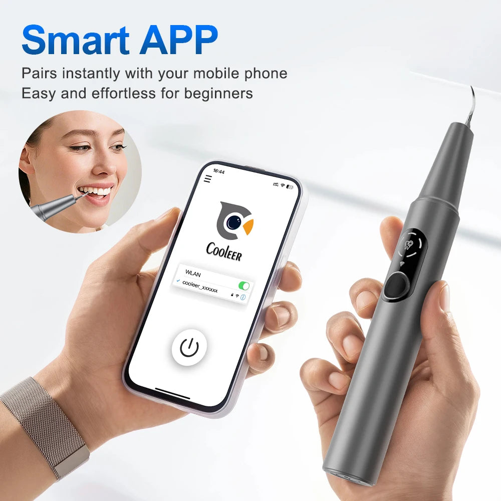 Visual Ultrasonic Tooth Cleaner with HD Camera - 9