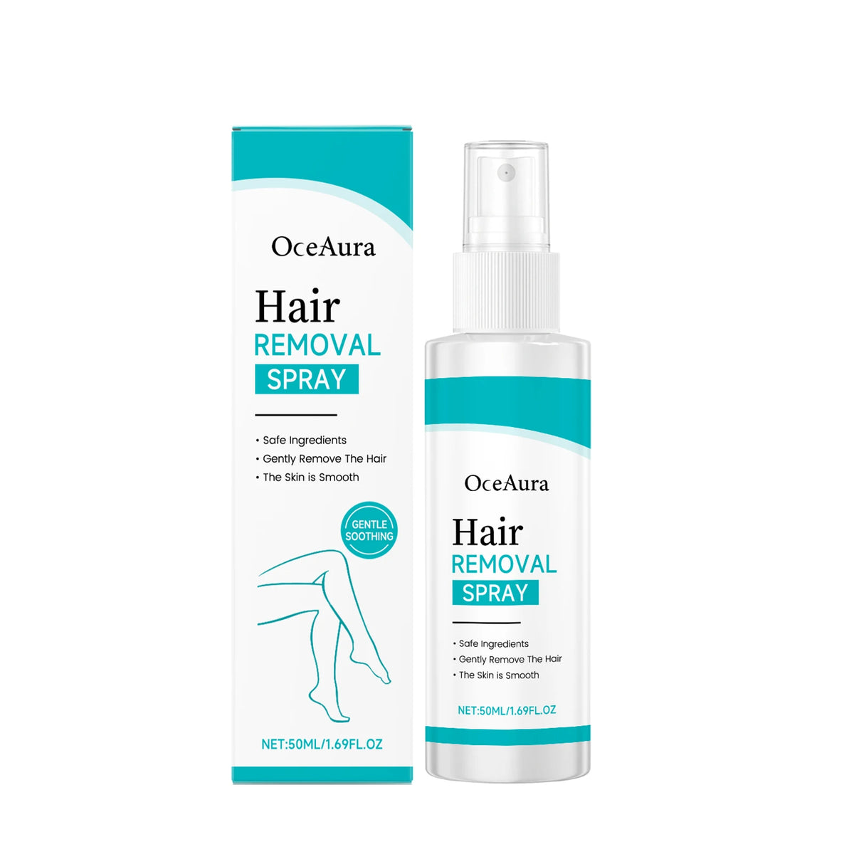 Painless Body Hair Removal Spray for Smooth Skin
