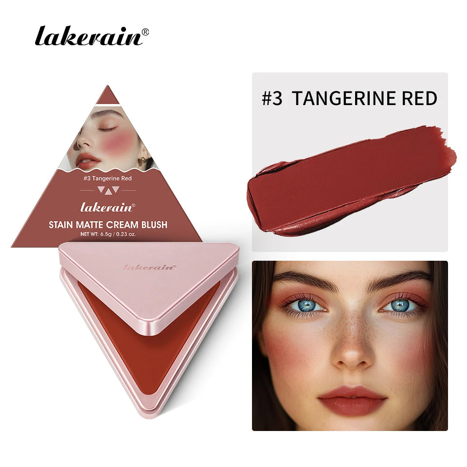 2-in-1 Cream and Powder Blush Palette for Long-Lasting Makeup - 24