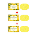 Exfoliating Lemon Scented Bath Sponge for Daily Body Cleansing