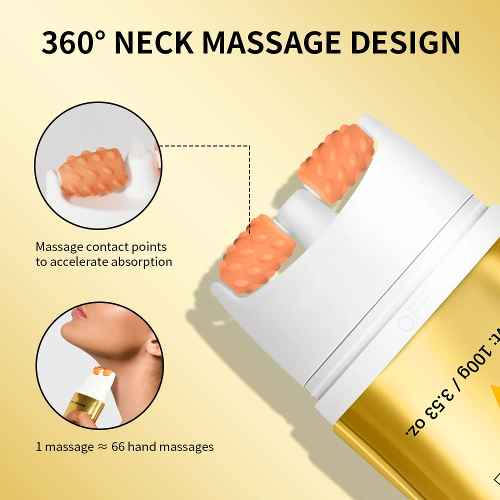Firming and Lifting Roller Neck Cream for Anti-Wrinkle Care - 5