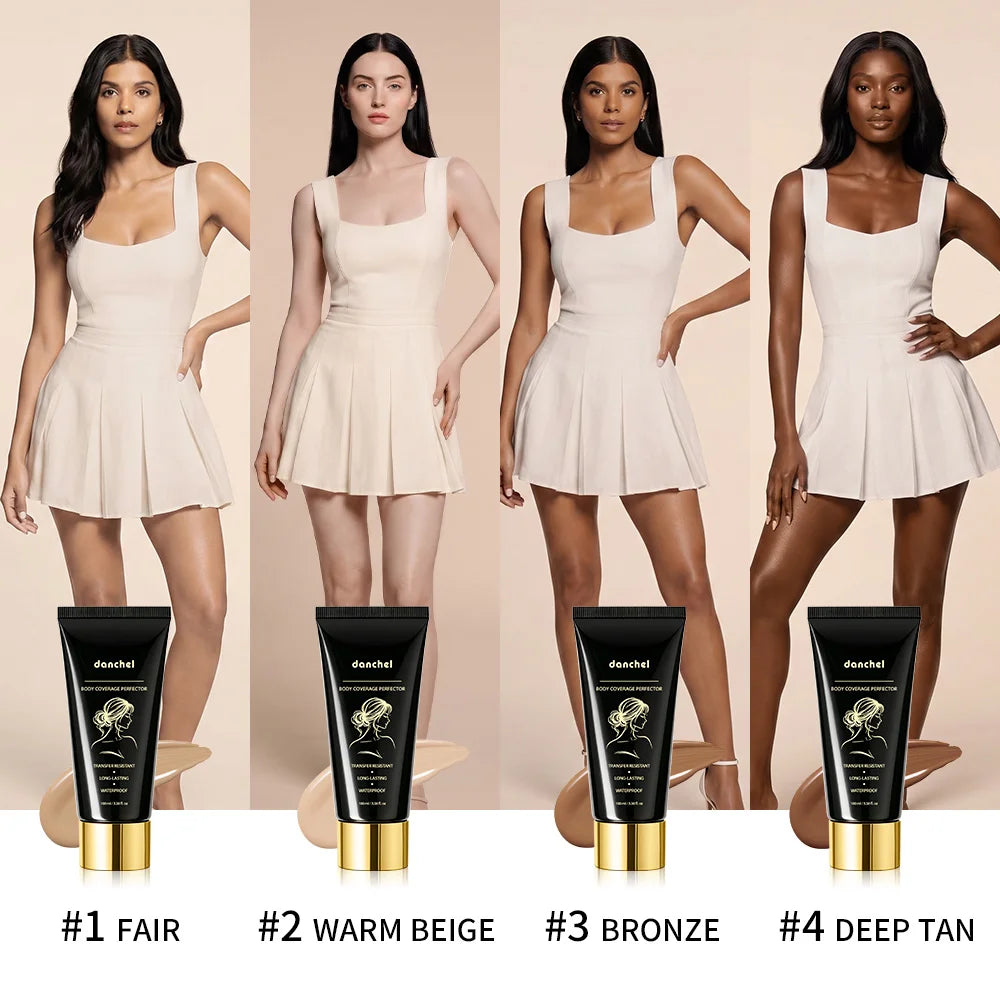 Waterproof Full Coverage Body Concealer for Tattoos and Scars