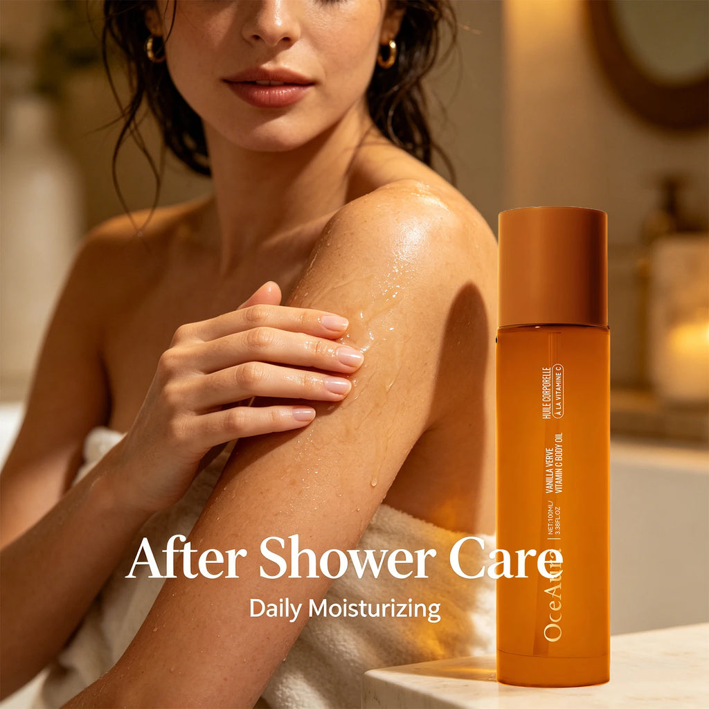 Vitamin C Brightening & Hydrating Body Oil for Dry Skin