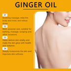 Ginger Essential Massage Oil for Muscle Relief and Skin Nourishment