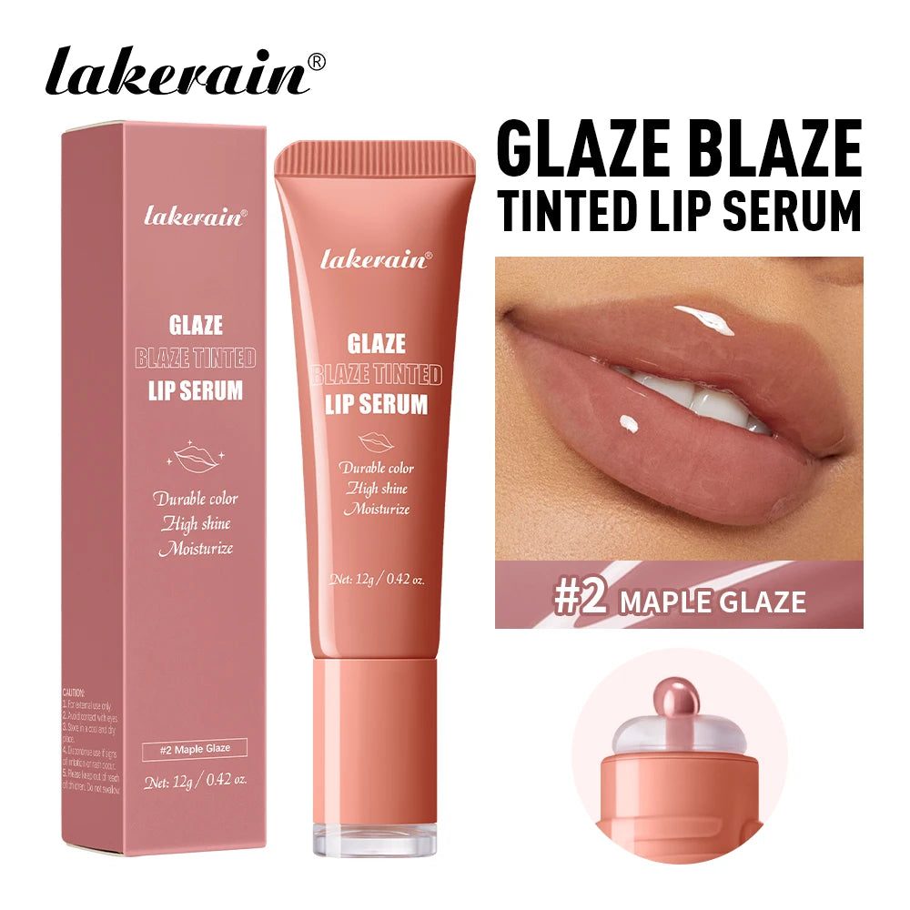 Tinted Hydrating Lip Serum for Plump Glossy Lips - 14