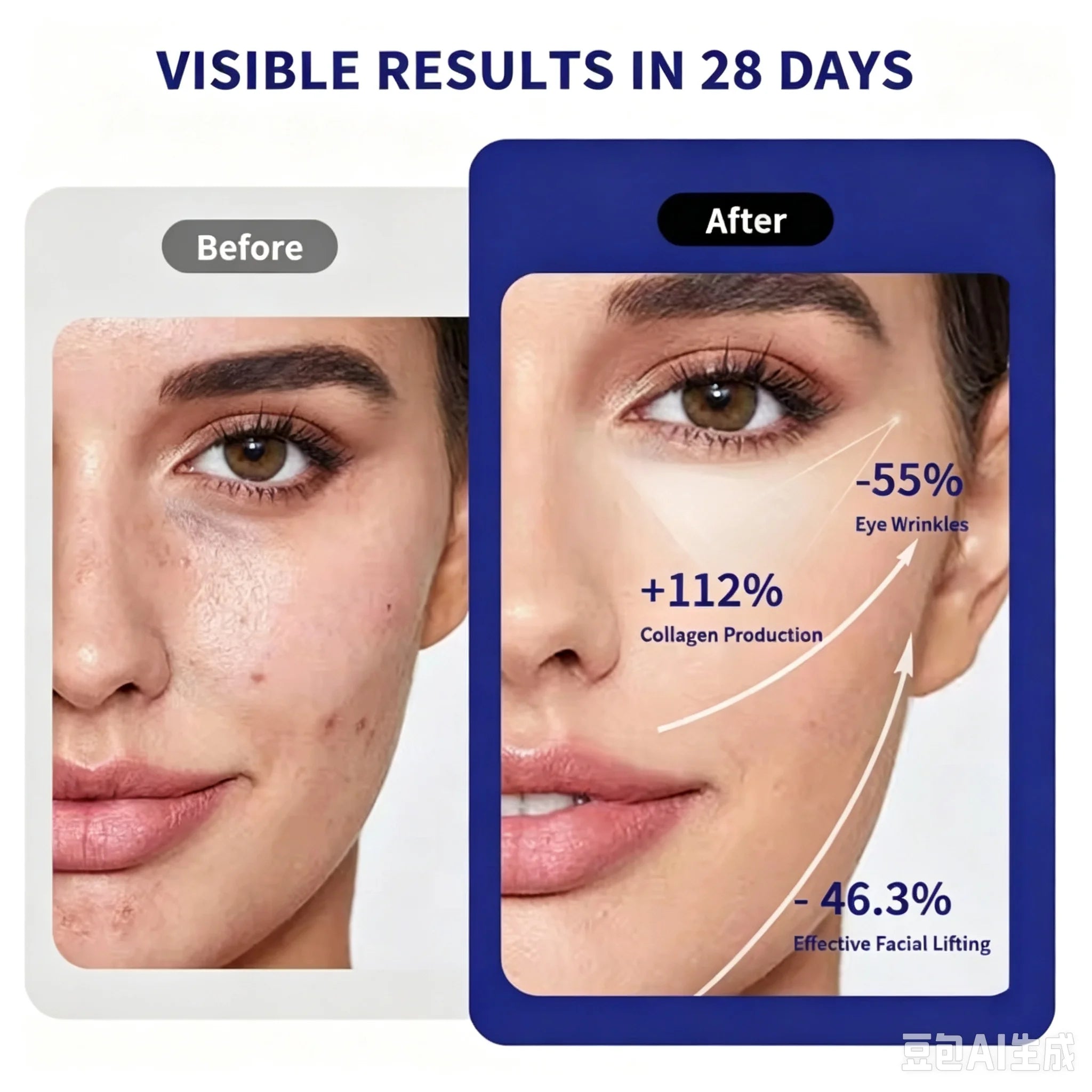3-in-1 LED Facial Massager for Skin Tightening and Rejuvenation - 10