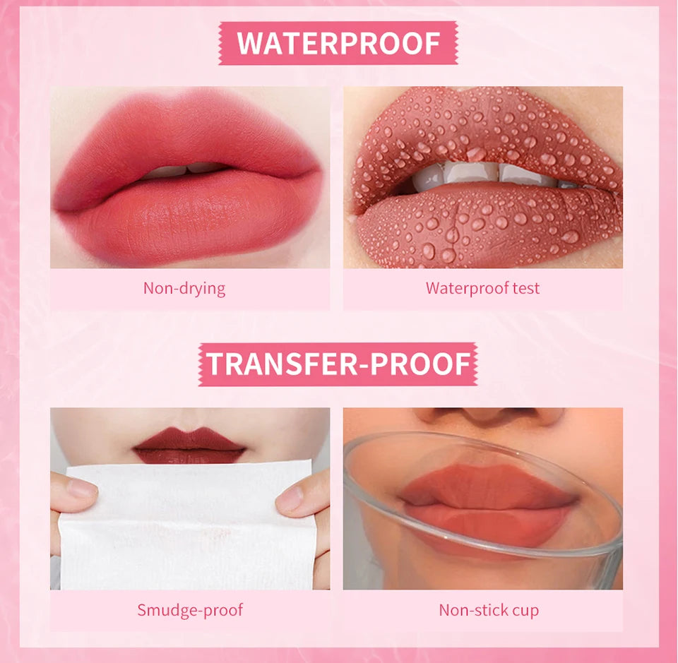 Waterproof Moisturizing Fruity Lip Stain and Liquid Blush
