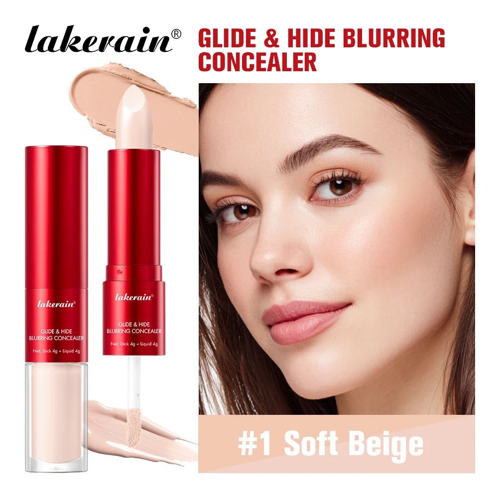 2-in-1 Blurring Concealer and Stick for Full Coverage