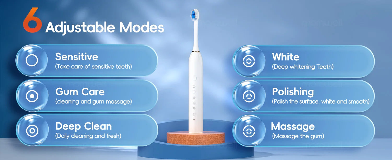 Portable Water Flosser and Electric Toothbrush 2-in-1 Oral Care Kit - 15