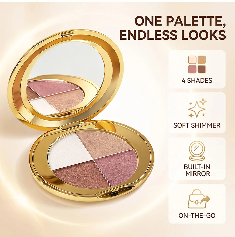 4-in-1 Highlighting and Contouring Face Palette