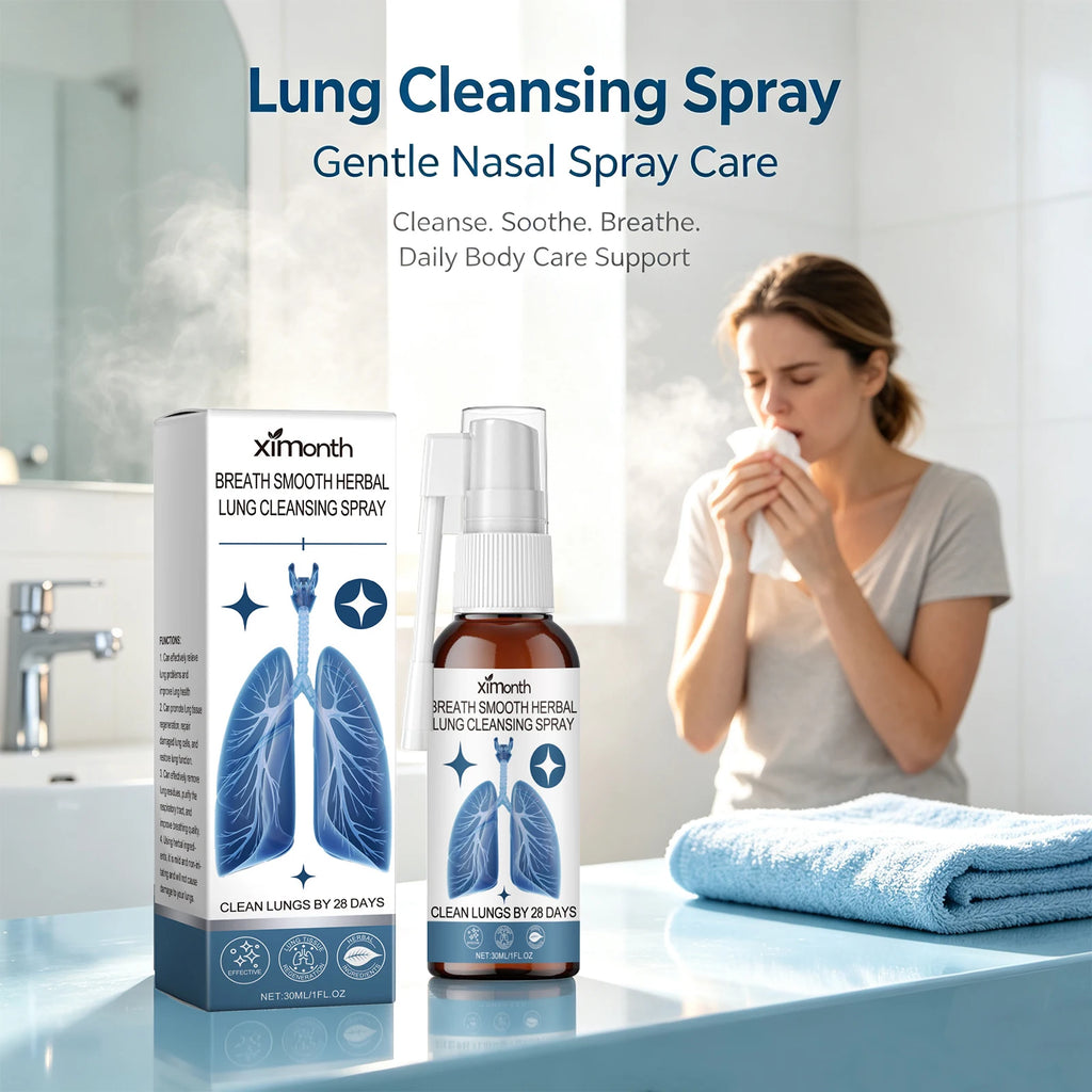 Herbal Lung Cleansing and Throat Soothing Spray