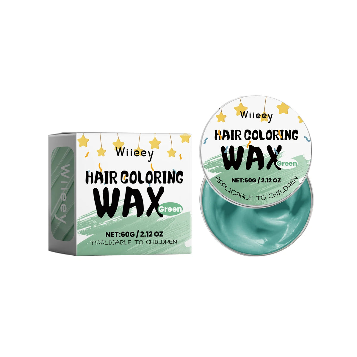 Temporary Washable Hair Color Wax for Kids and Parties