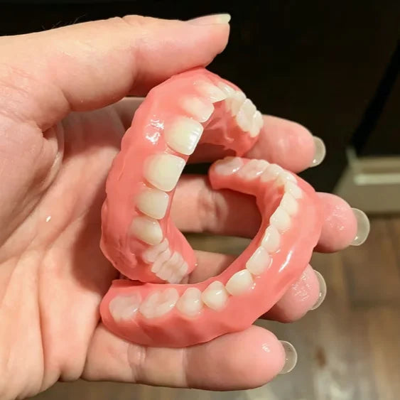 Realistic Snap-On Cosmetic Dentures for Instant Smile Transformation
