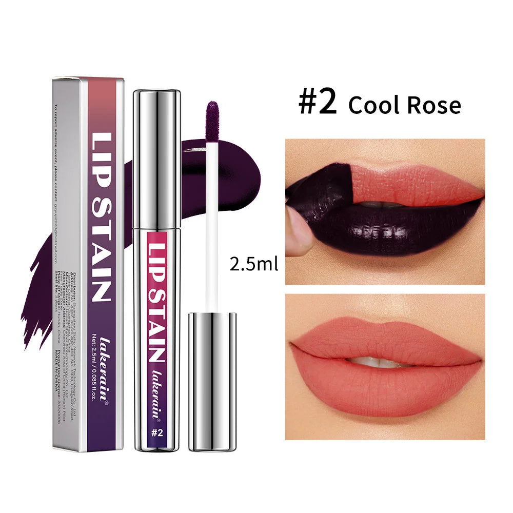Waterproof Peel-Off Lip Stain Matte Tint