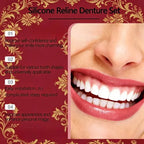 Comfortable Silicone Full-Mouth Denture Set with Storage Case