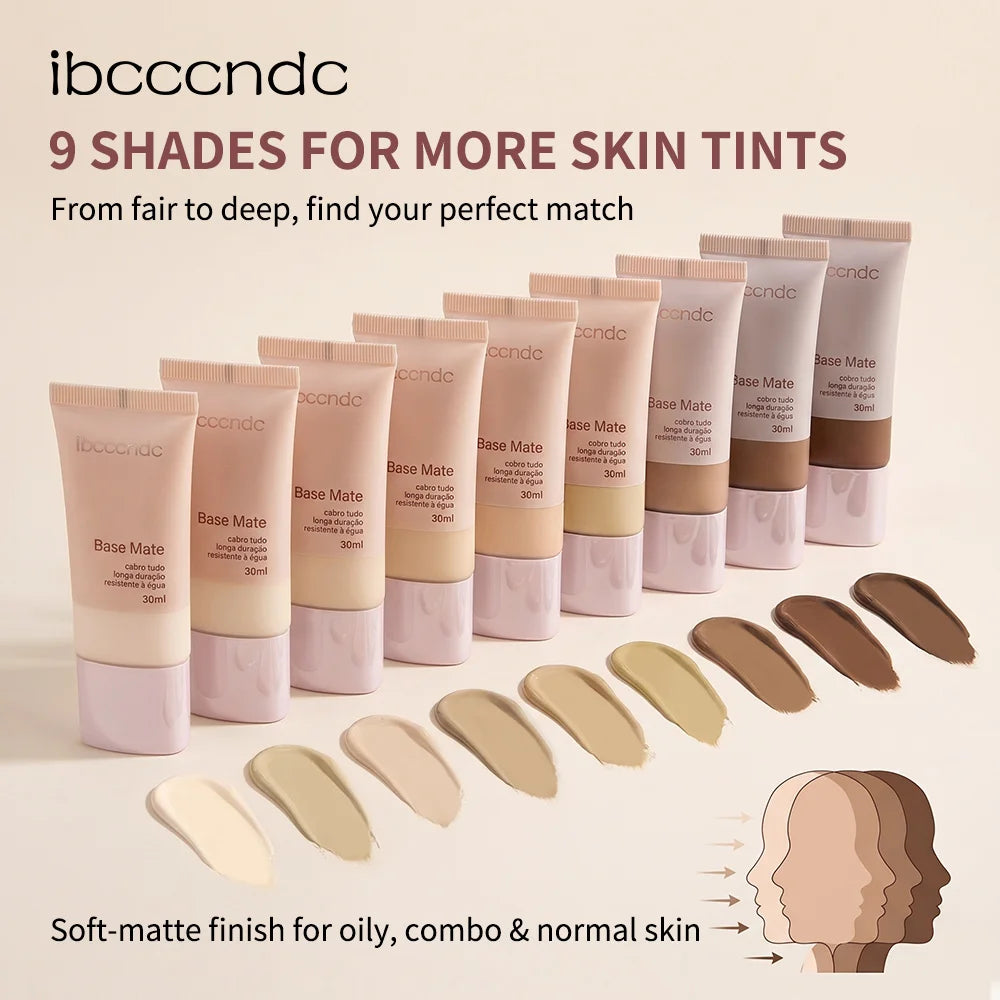 Long-Lasting Waterproof Matte Liquid Foundation - 2