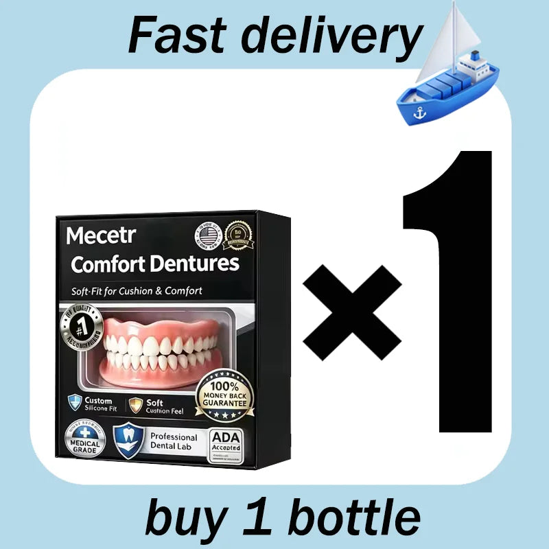 Full Mouth Silicone Dentures for Natural Smile and Oral Comfort
